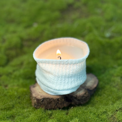 Ceramic socks aromatherapy candles a fun gift for your best friend Knitclay