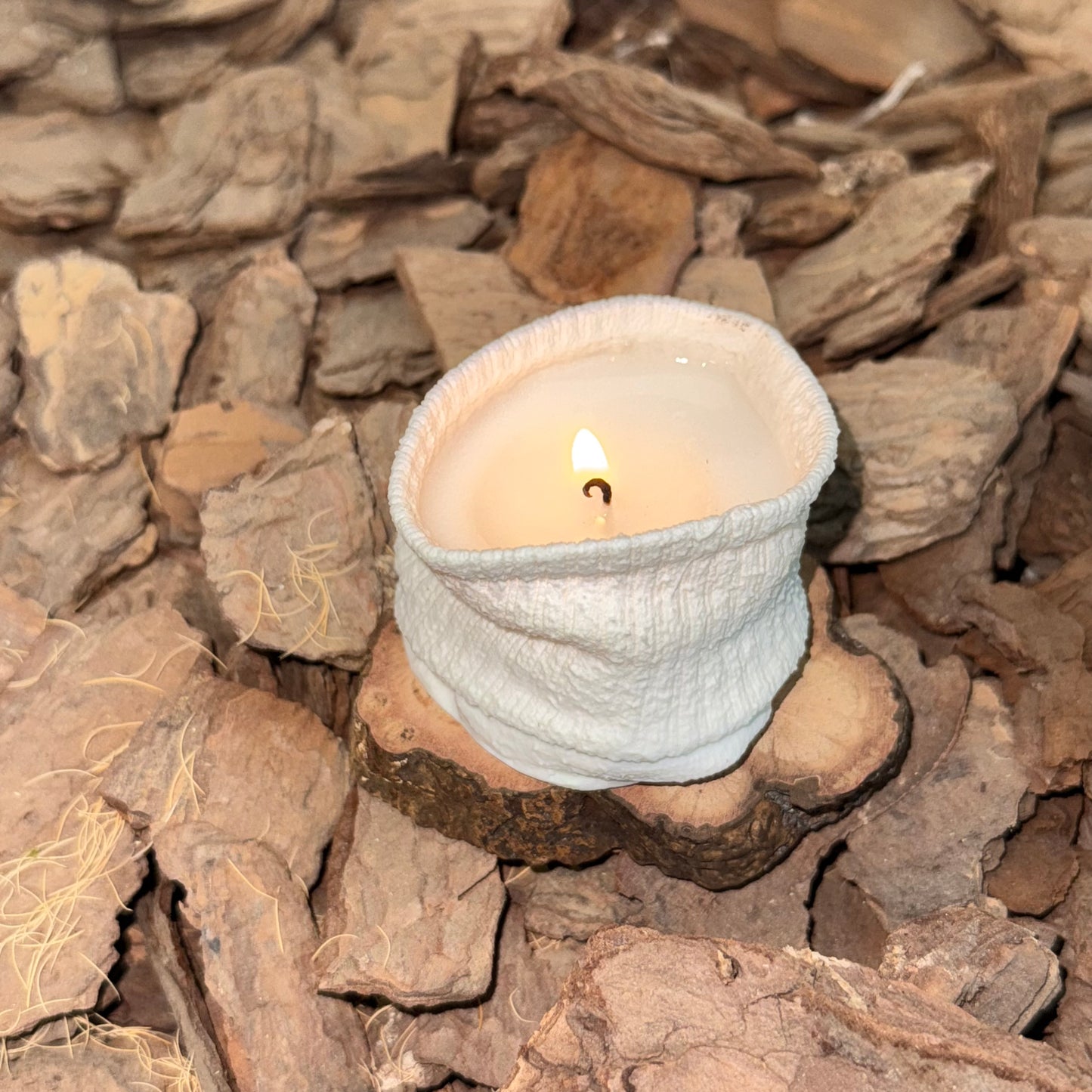 Ceramic socks aromatherapy candles a fun gift for your best friend Knitclay
