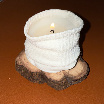 Ceramic socks aromatherapy candles a fun gift for your best friend Knitclay